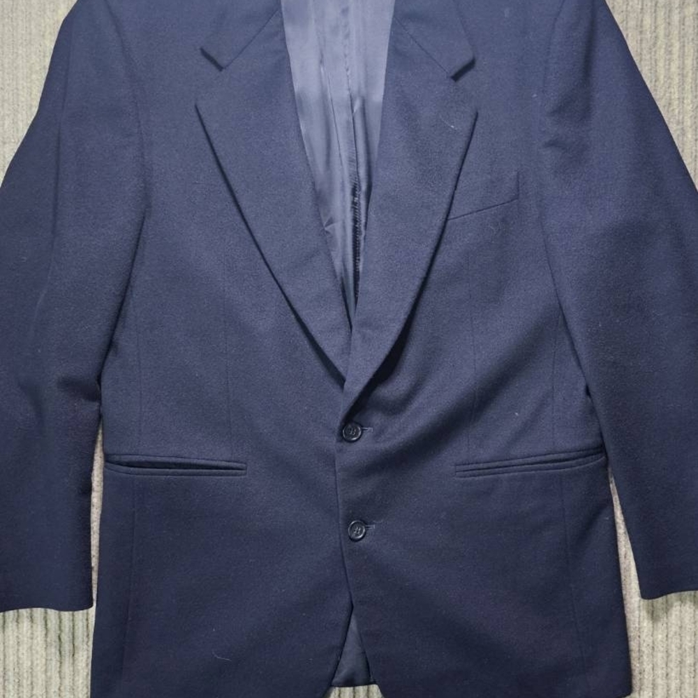 Redaelli Linea Blu Mens Columbo Italian Cashmere Blazer Black